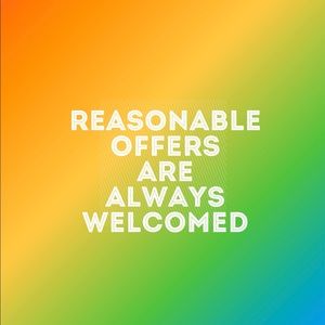 Reasonable offers always welcomed